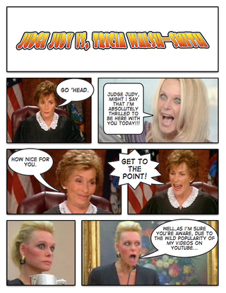 Illustration for article titled Judge Judy Vs. The YouTube Divorce Lady, Tricia Walsh-Smith